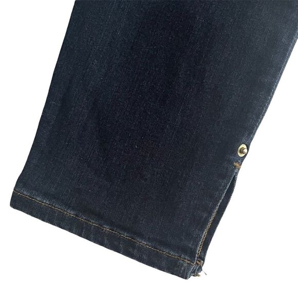 Frame Le High Slit Hem Skinny Jeans Wythe Size 27 - Picture 4 of 10